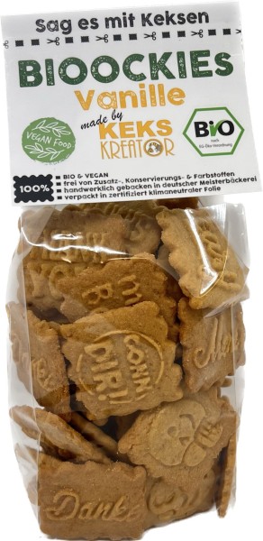Beutel BIOOCKIES Kaffeekeks - Vanille / BIO & VEGAN