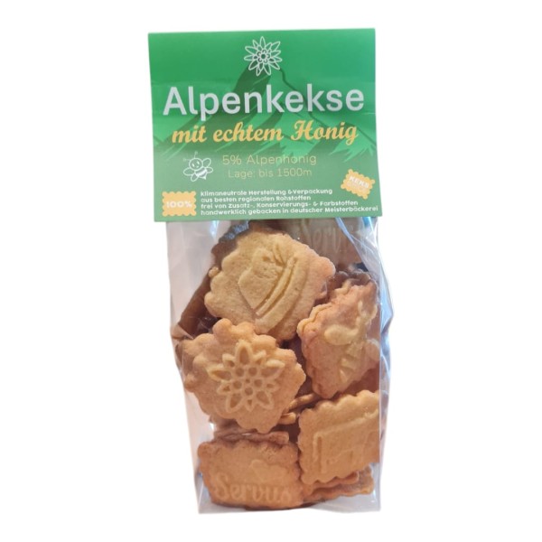 Kaffeekekse - Alpenkekse 200g (Kekse mit Alpenhonig)